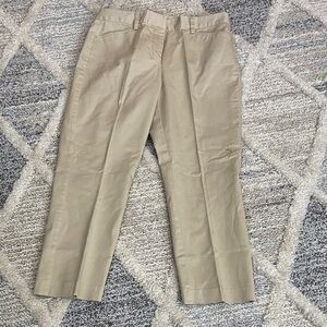 Lands' End Women's Tan Straight Leg Pants